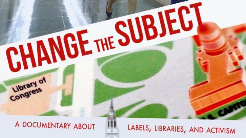 image from the poster for the Change the Subject documentary