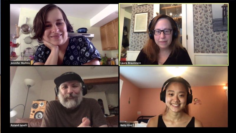 photo of Digital by Dartmouth Library staff at a Zoom meeting