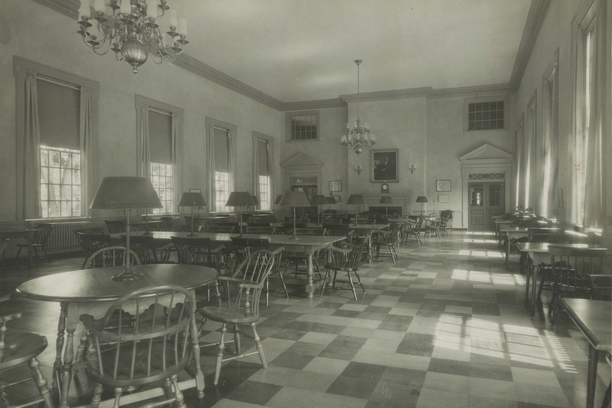 Dartmouth Library historic 1902 Room