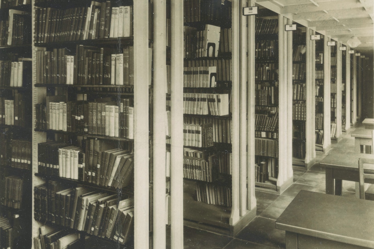 Dartmouth Library historic stacks