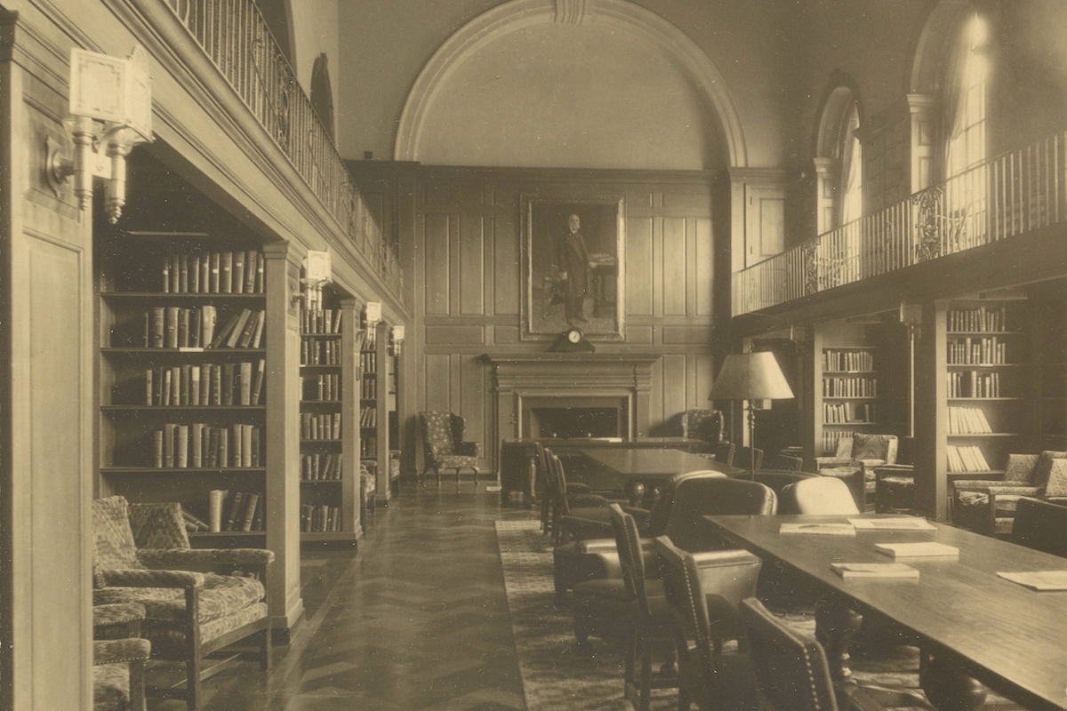 Dartmouth Library historic Tower Room