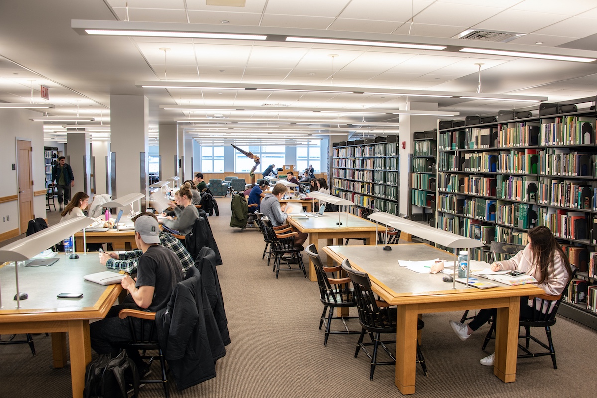 Dartmouth Library study space