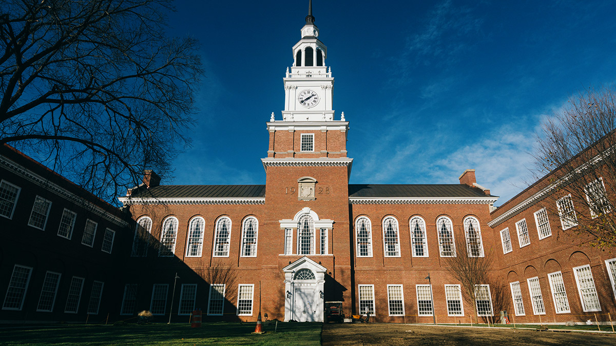 Baker Library south entrance