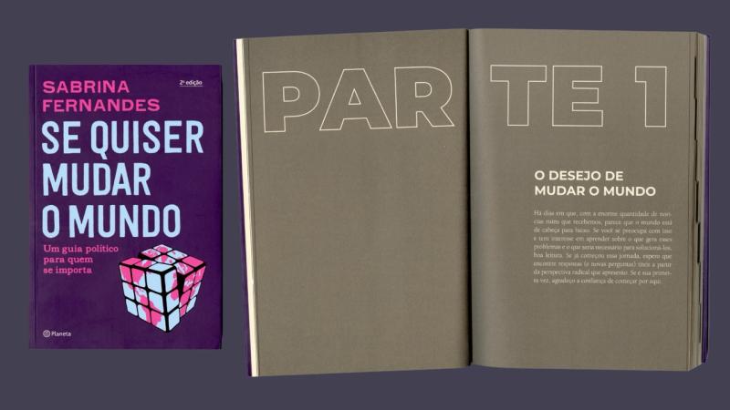 book cover for Se quiser mudar o mundo: um guia político para quem se importa