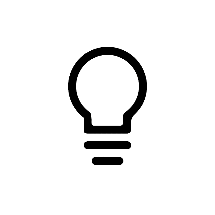 Lightbulb icon