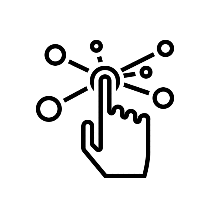 Modern interface icon