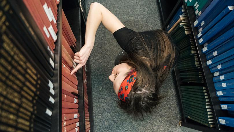 Memory Apata, music librarian looks at books