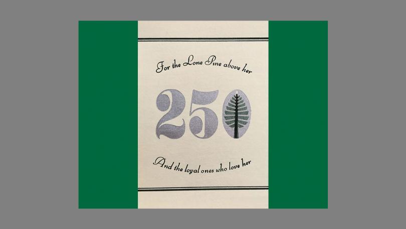 Dartmouth’s 250th anniversary bookplate