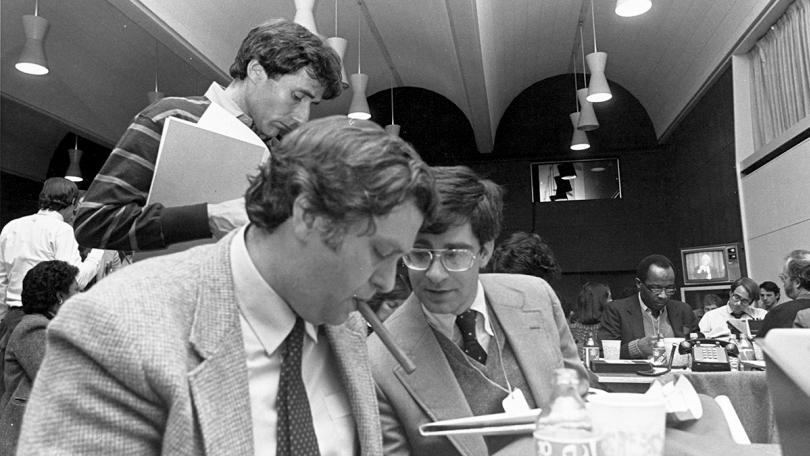 1984 Dem debate: the press