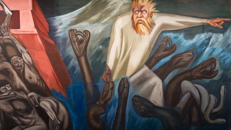 sample of Orozco Mural