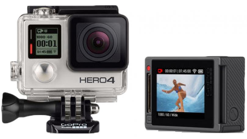 A GoPro camera