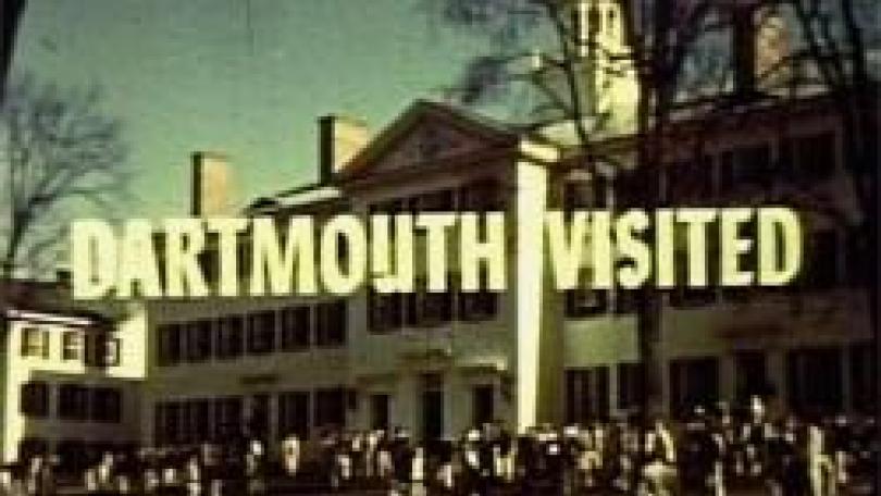 still image from a documentary film about Dartmouth College