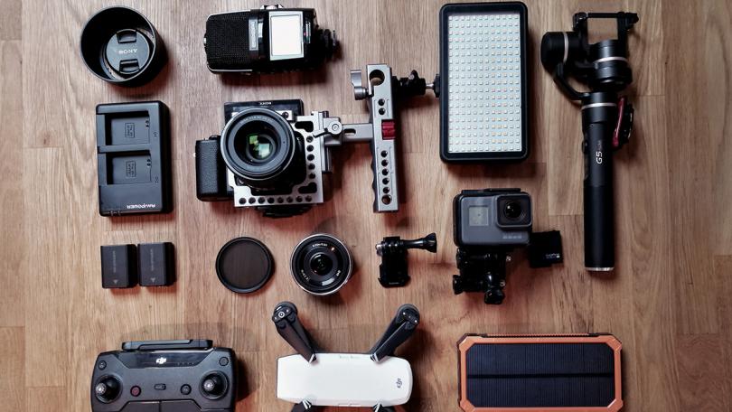 Cameras and audio equipment for digital production