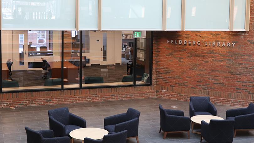 Feldberg Library from the Irving Center atrium