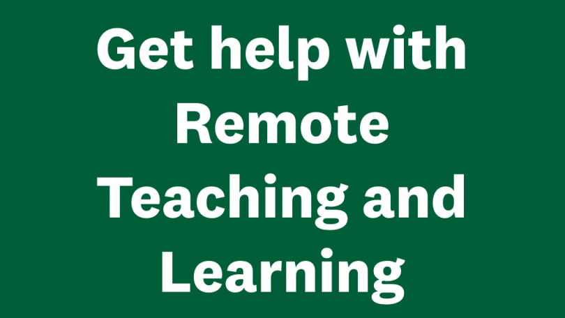 Dartmouth Library resources for remote teaching and learning