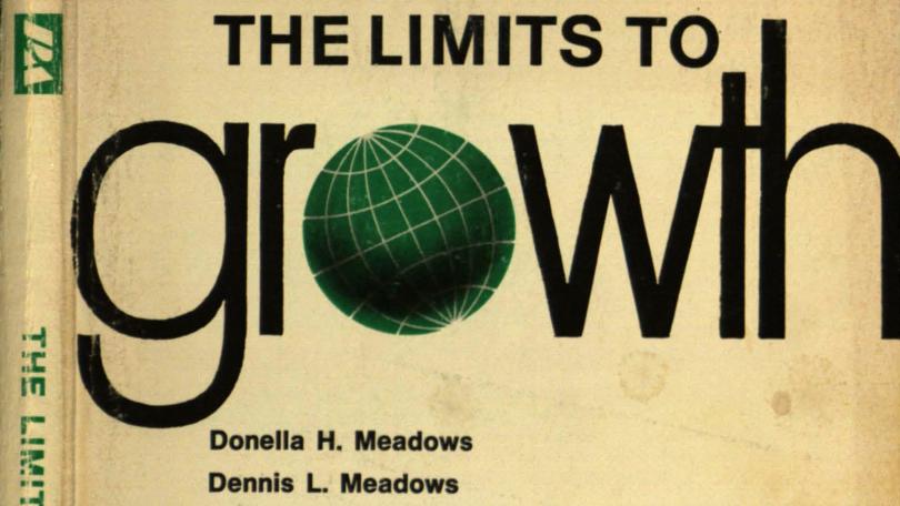cover of the book The Limits to Growth by Donella Meadows et al