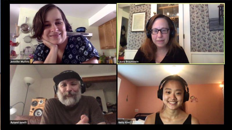 photo of Digital by Dartmouth Library staff at a Zoom meeting