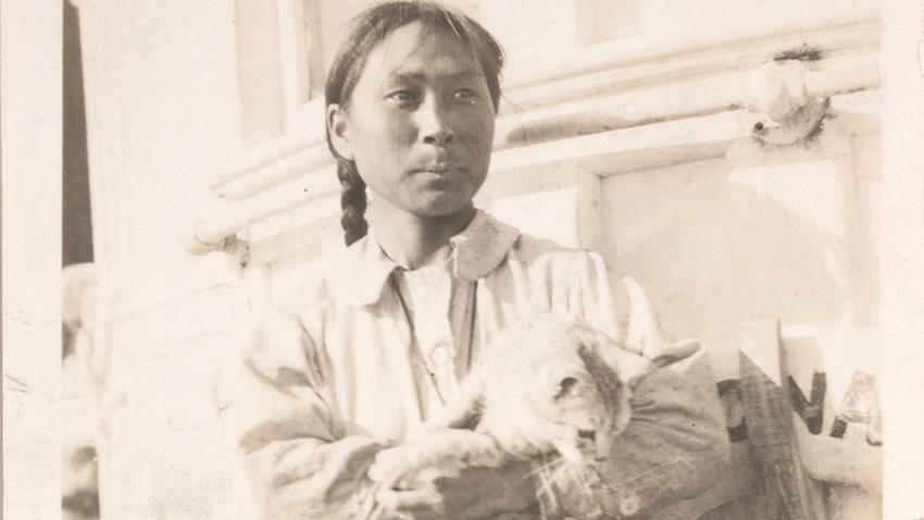 Ada Blackjack (1898-1983), lone survivor of the 1921 Wrangel Island expedition