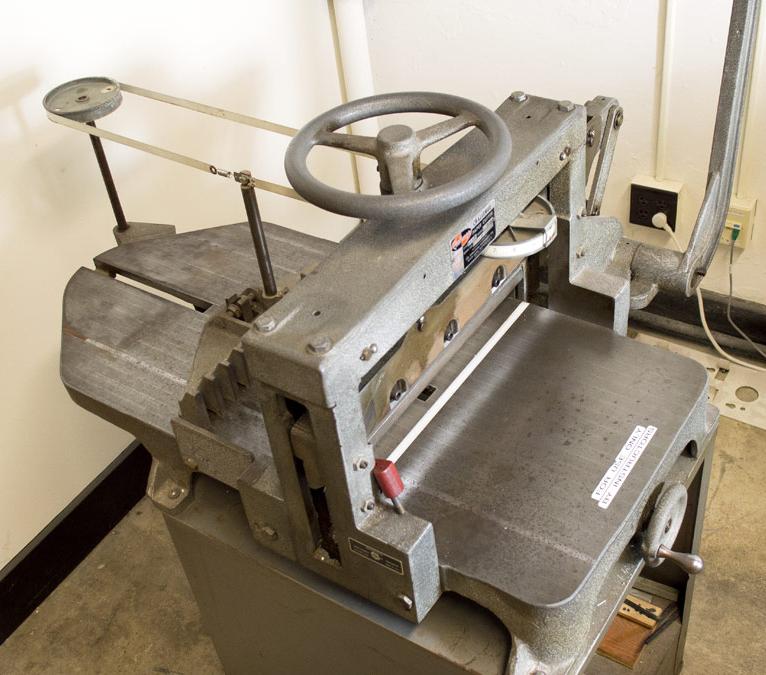 bookbinding guillotine