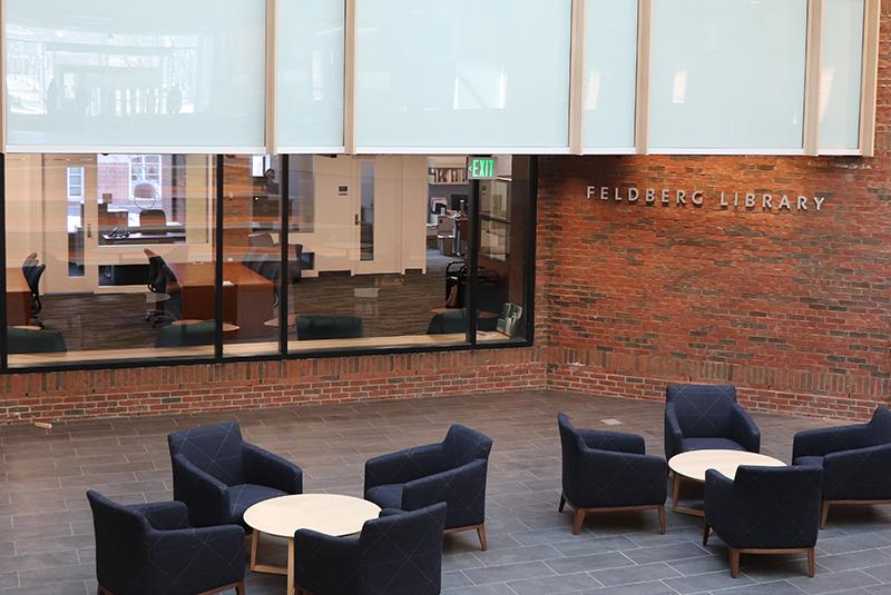 Feldberg Library from the Irving Center atrium