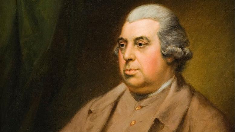 white man, 18th century oil portrait
