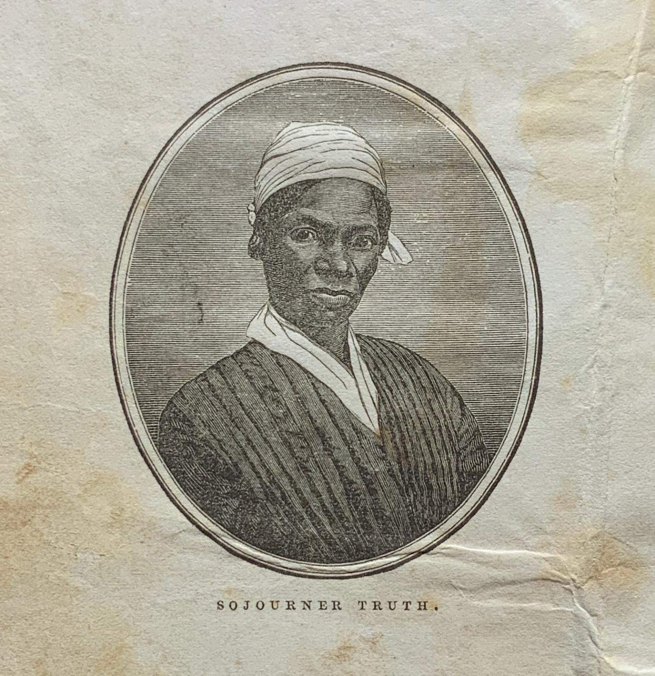a drawing of Sojourner Truth