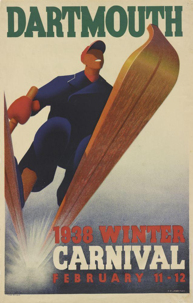 Winter Carnival Poster, 1938