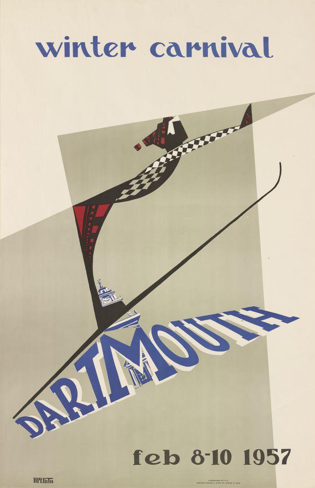 Winter Carnival Poster, 1957